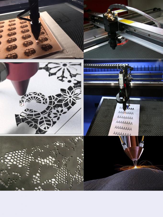 Hohe Präzisions-CO2-Laser-Schneidemaschine-Steuerung für Stoff/Granit