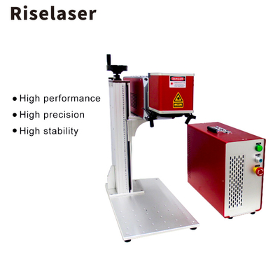 Desktop Co2 Laser Marking Machine for Wood and Non-metal Material Min Line Width 0.012mm