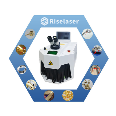 Desktop Jewelry Laser Welding Machine For Gold 1064nm YAG Laser Korean Operating Language