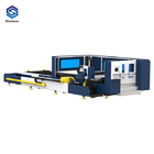 800W Fiber Laser Tube Cutting Machine High Precision With Fixed Working Table