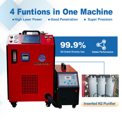 4-in-1 Functional Handheld Laser Welding Machine with 2 Years Warranty and 1080±5nm Wavelength